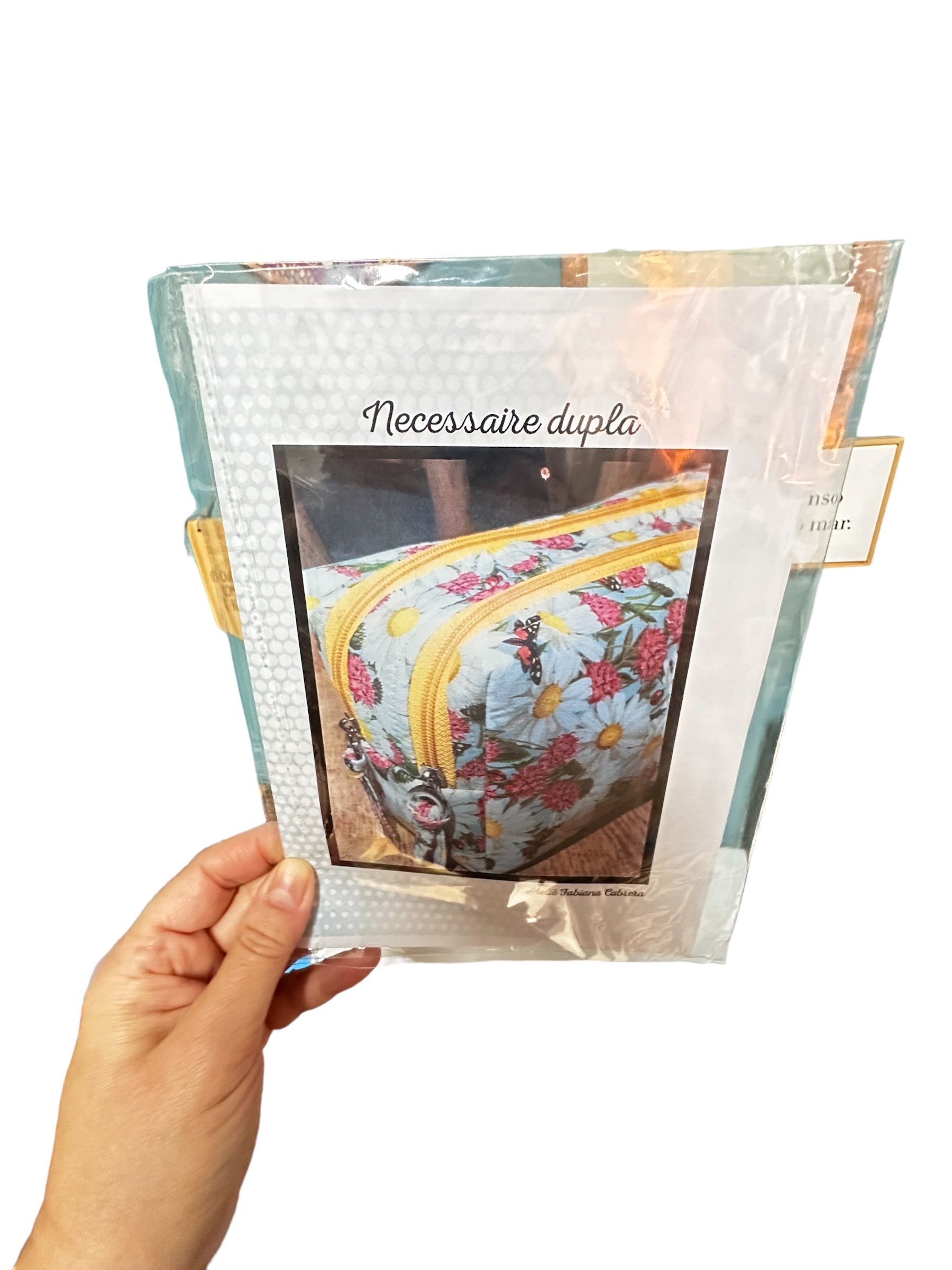 Projeto lacrado Necessaire dupla