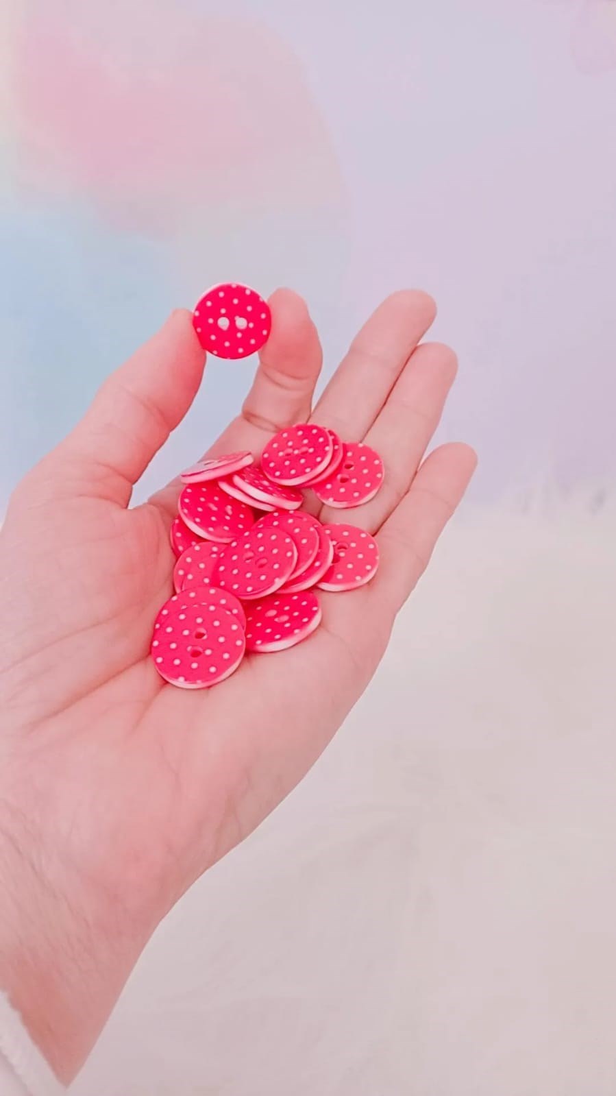 COLEÇÃO JOANINHA - kit com 65 botões