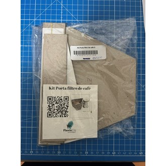Kit de Cartonagem Flavia Diz - Porta Filtro de Café G
