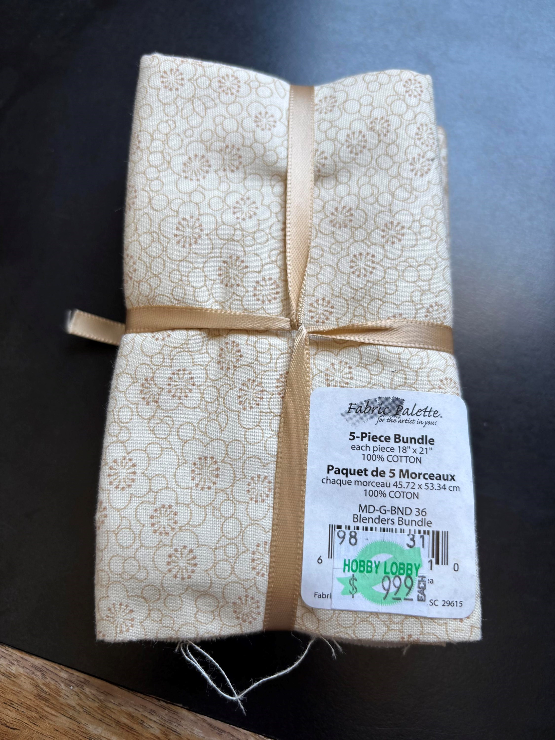 Tecido - piece bundle