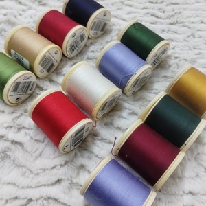 Linha para Quilting DMC 200m - kit com 4 cores sortidas