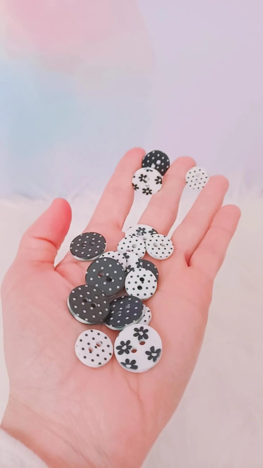 COLEÇÃO AMOR AO MAR - kit com 72 botões