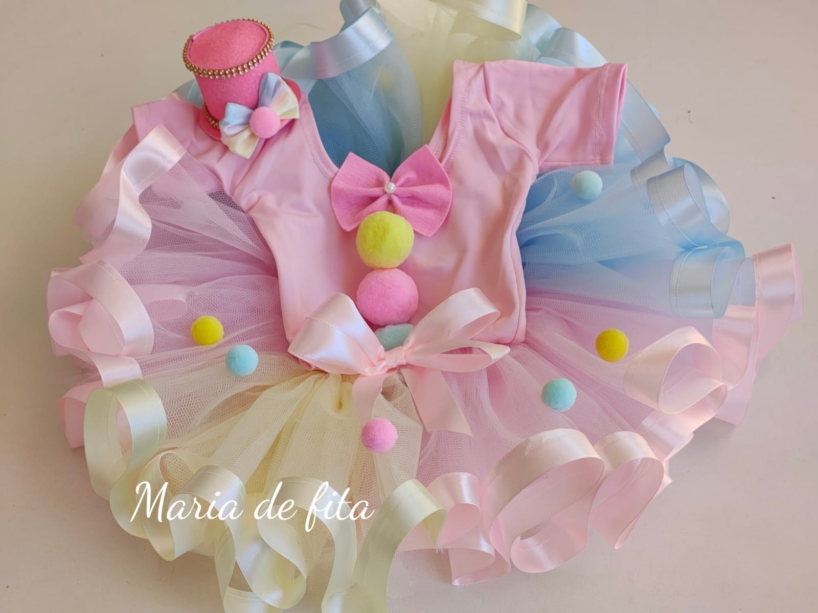 Fantasia circo rosa