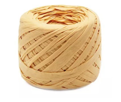 Fio Papier Fischer 15mm - 100mts - cor 529 - Palha