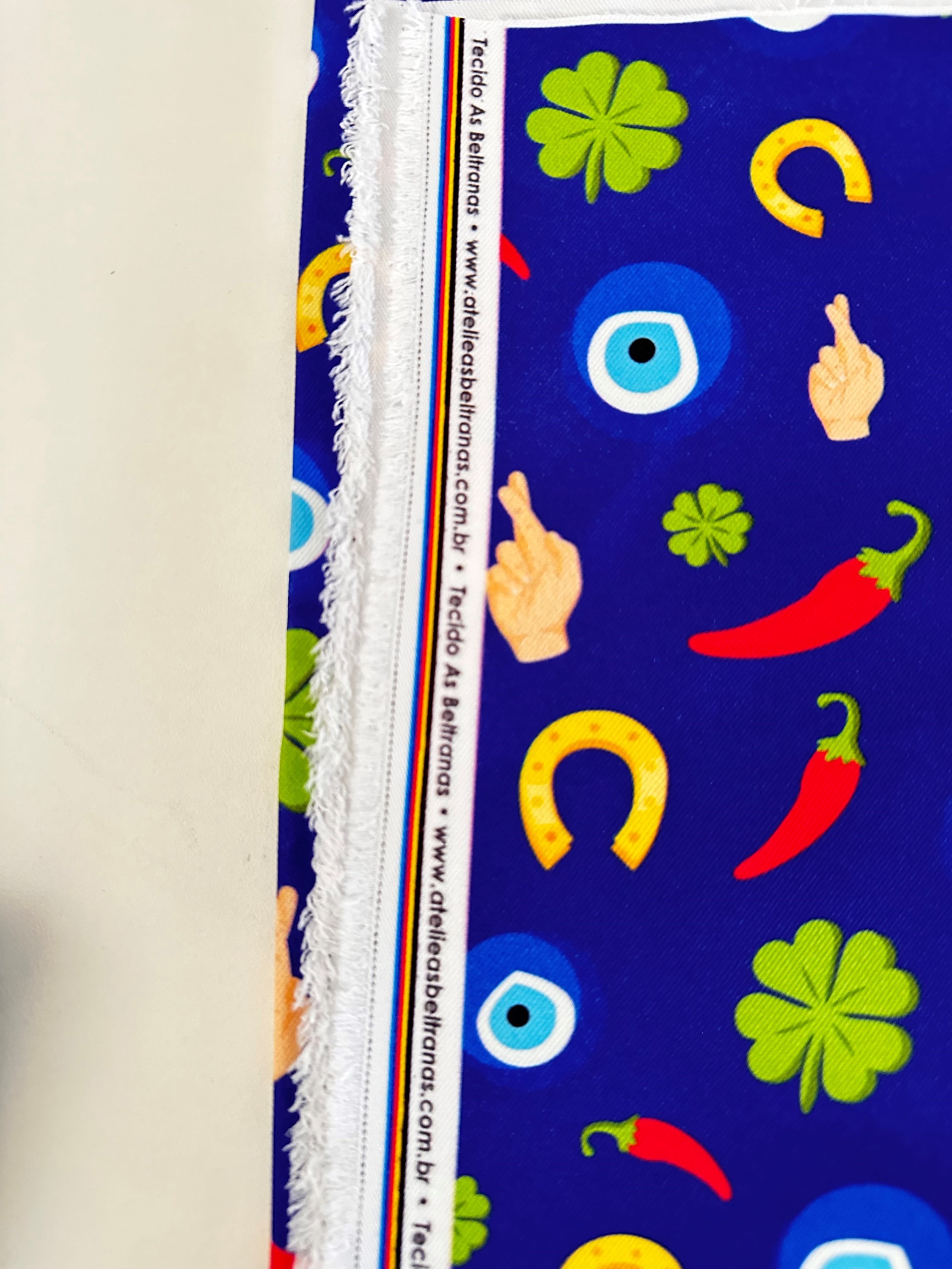 Tecido gabardine sorte