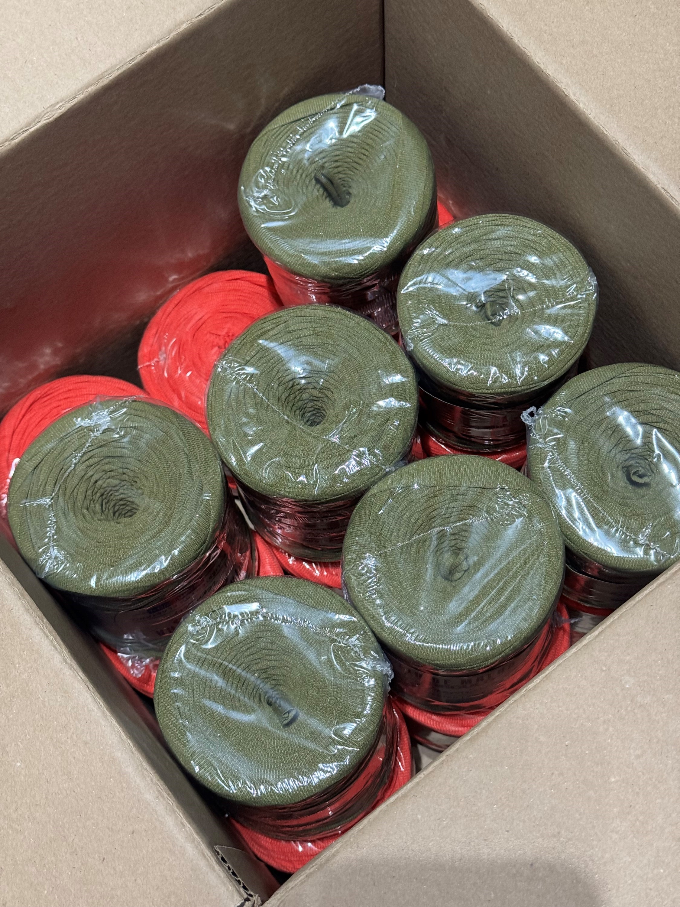 fio de malha premium 25mm Círculo verde floresta