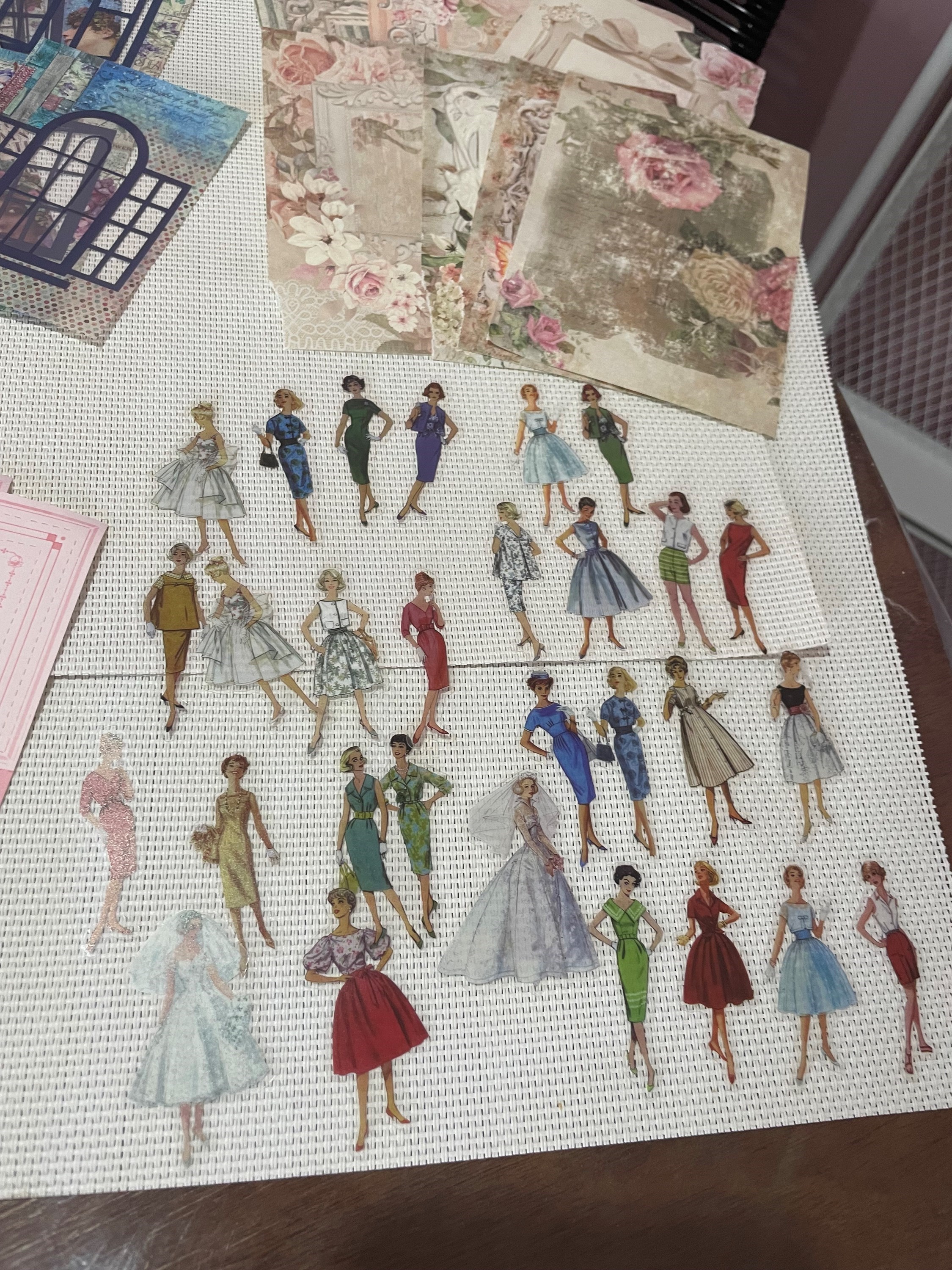 Kit para scrapbook e bullet journal