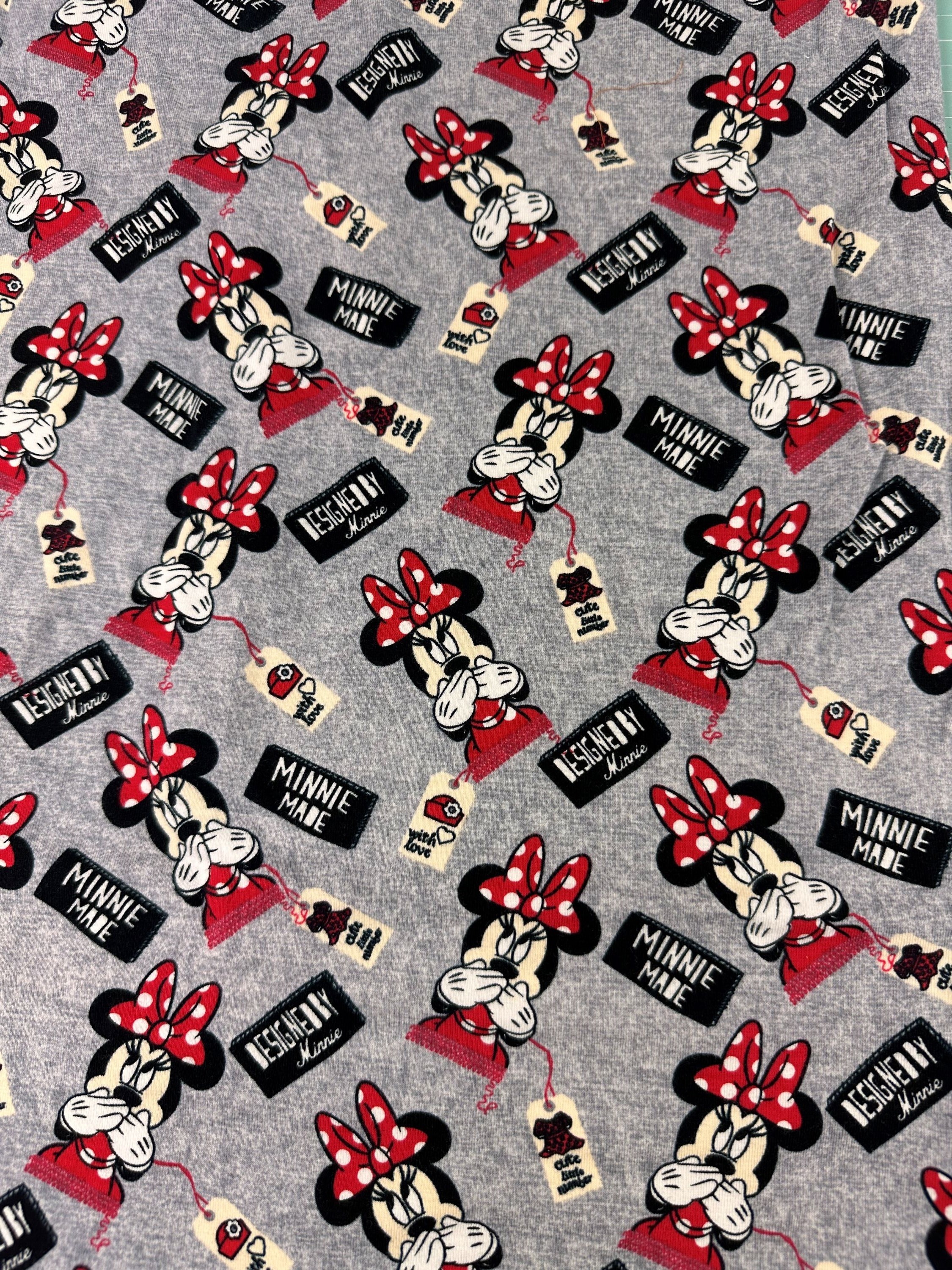 Tecido de malha importado Minnie