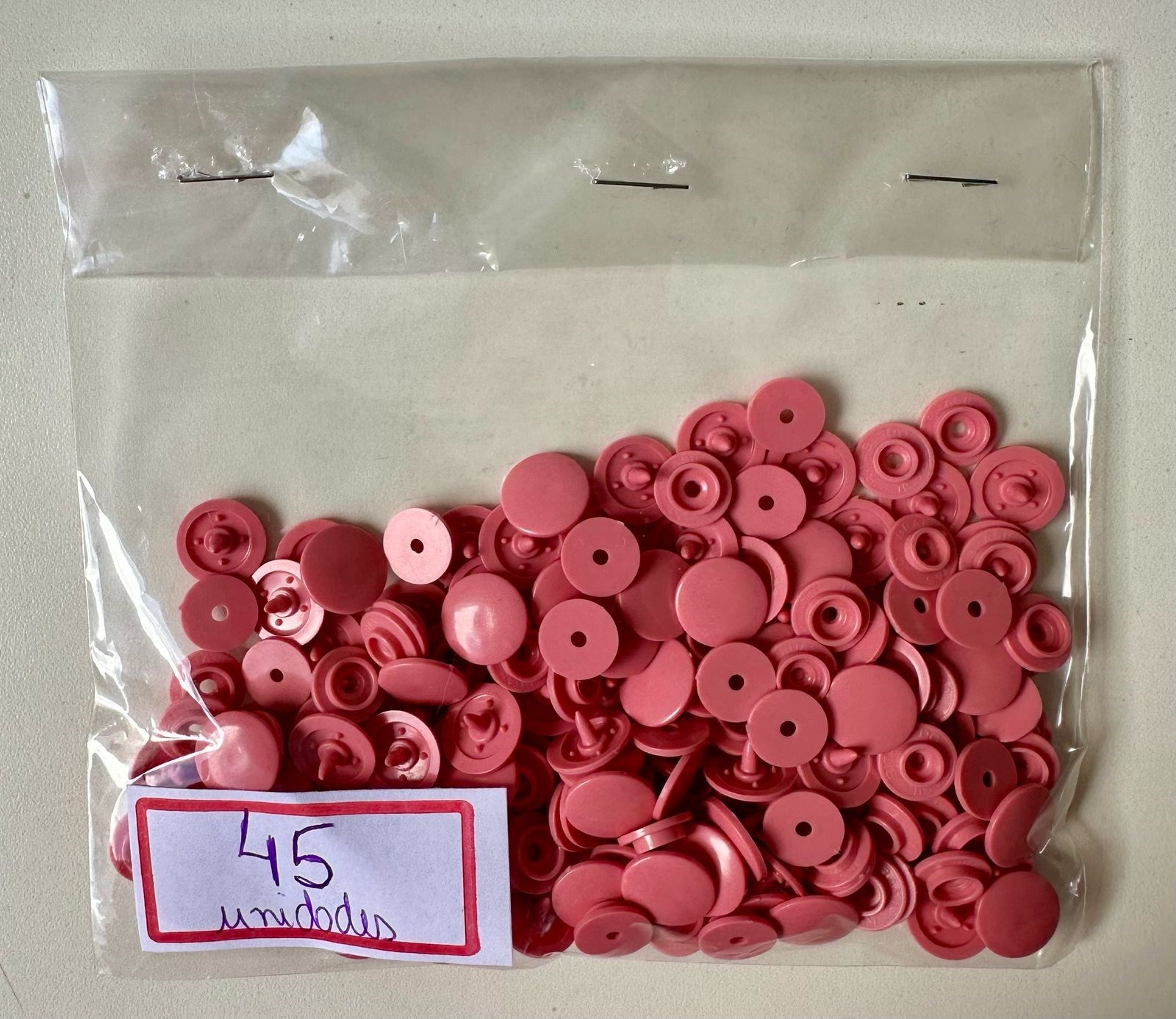 Botão Ritas 12 Salmão