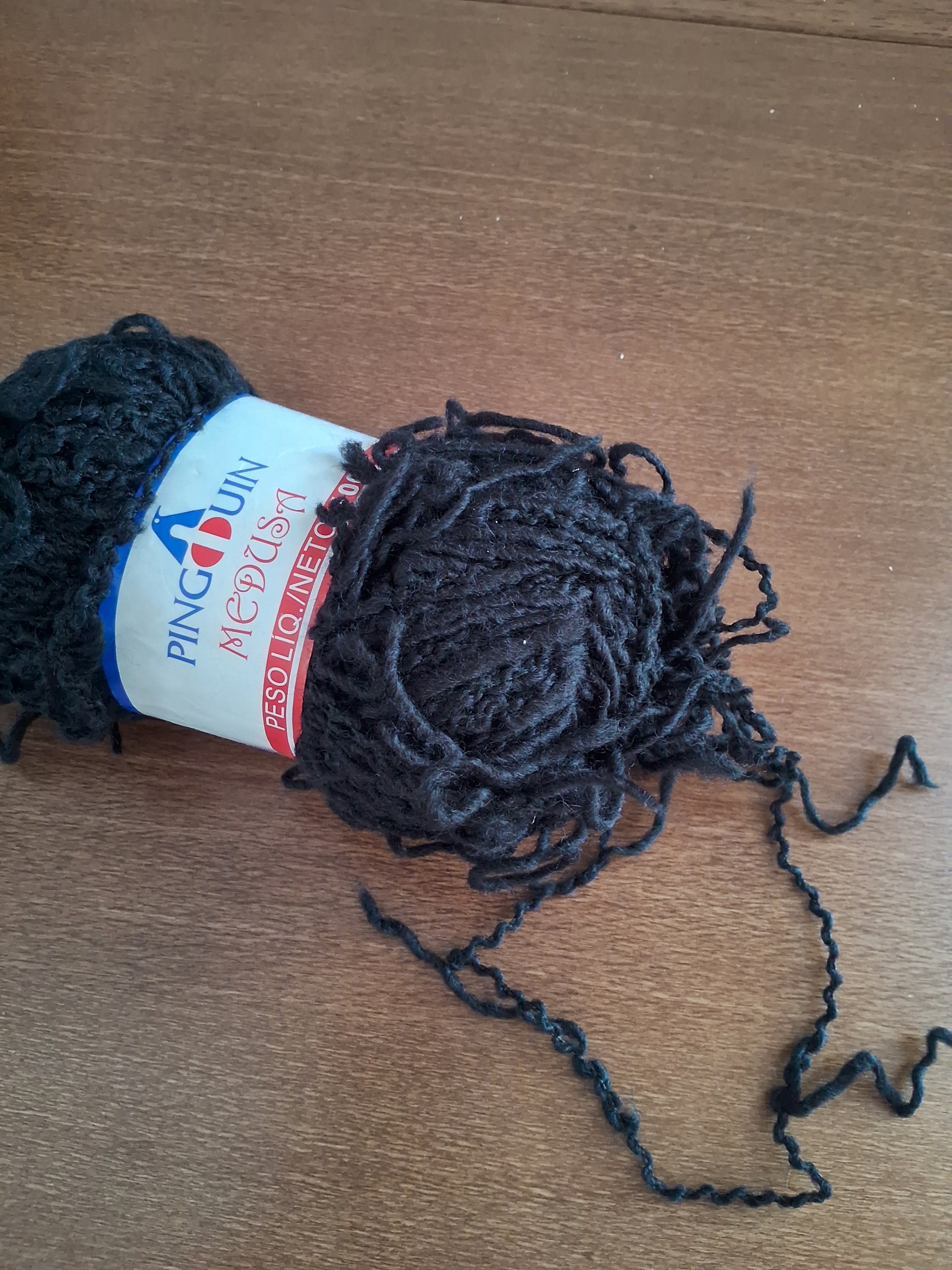 Fio de lã Medusa - Pinguim 