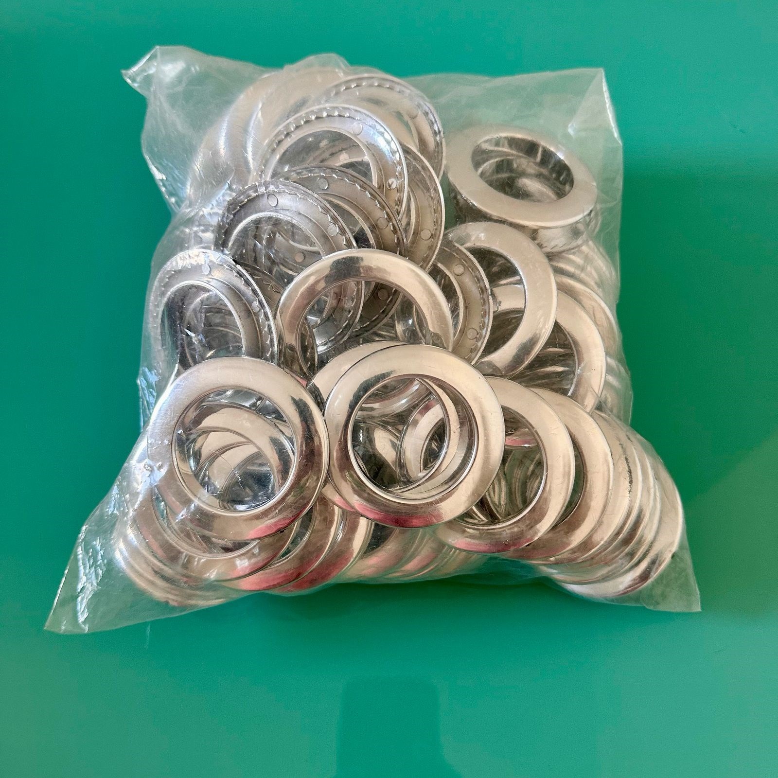 Ilhós Redondo 40mm Cromo