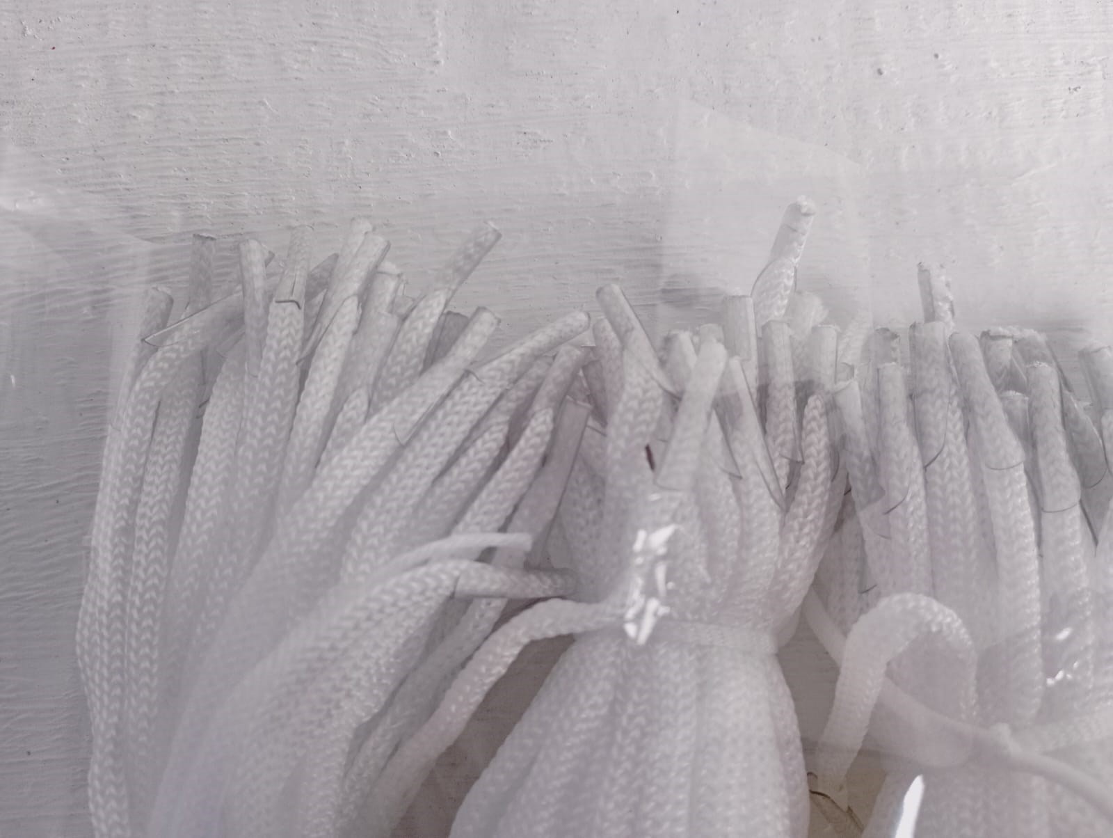 Cordão de Nylon 200 unid. branco 