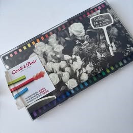 Giz Pastel Seco Conte Á Paris Carre 48 Cores Cores Variadas