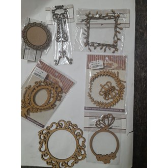 Recortes MDF Molduras diversas
