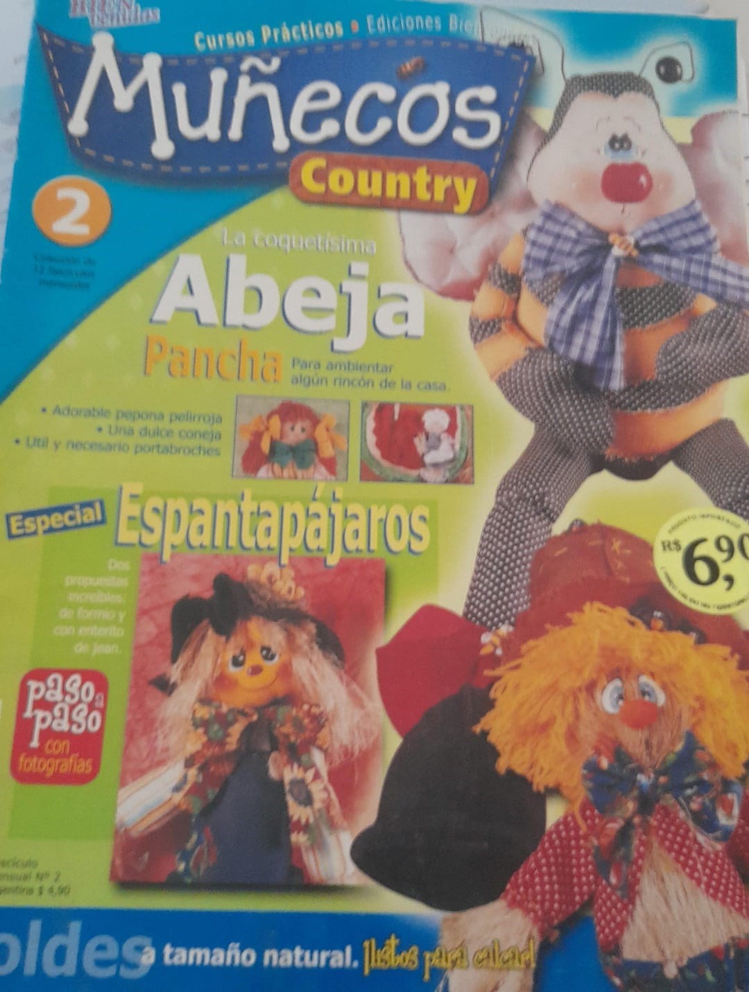 Munecos Country - 3 exemplares