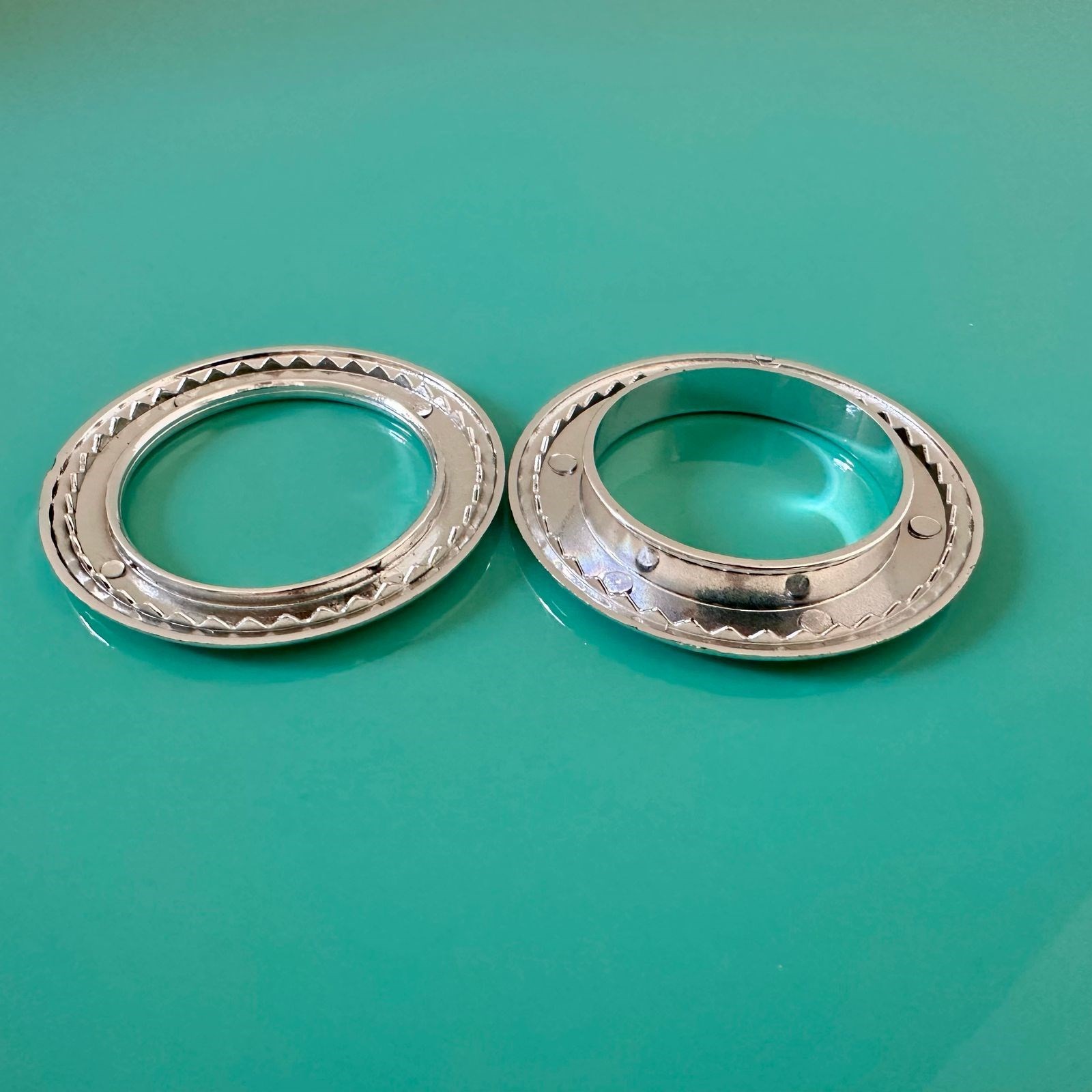 Ilhós Redondo 40mm Cromo