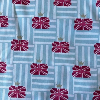 Tecido temática Londres Vanessa Guimarães