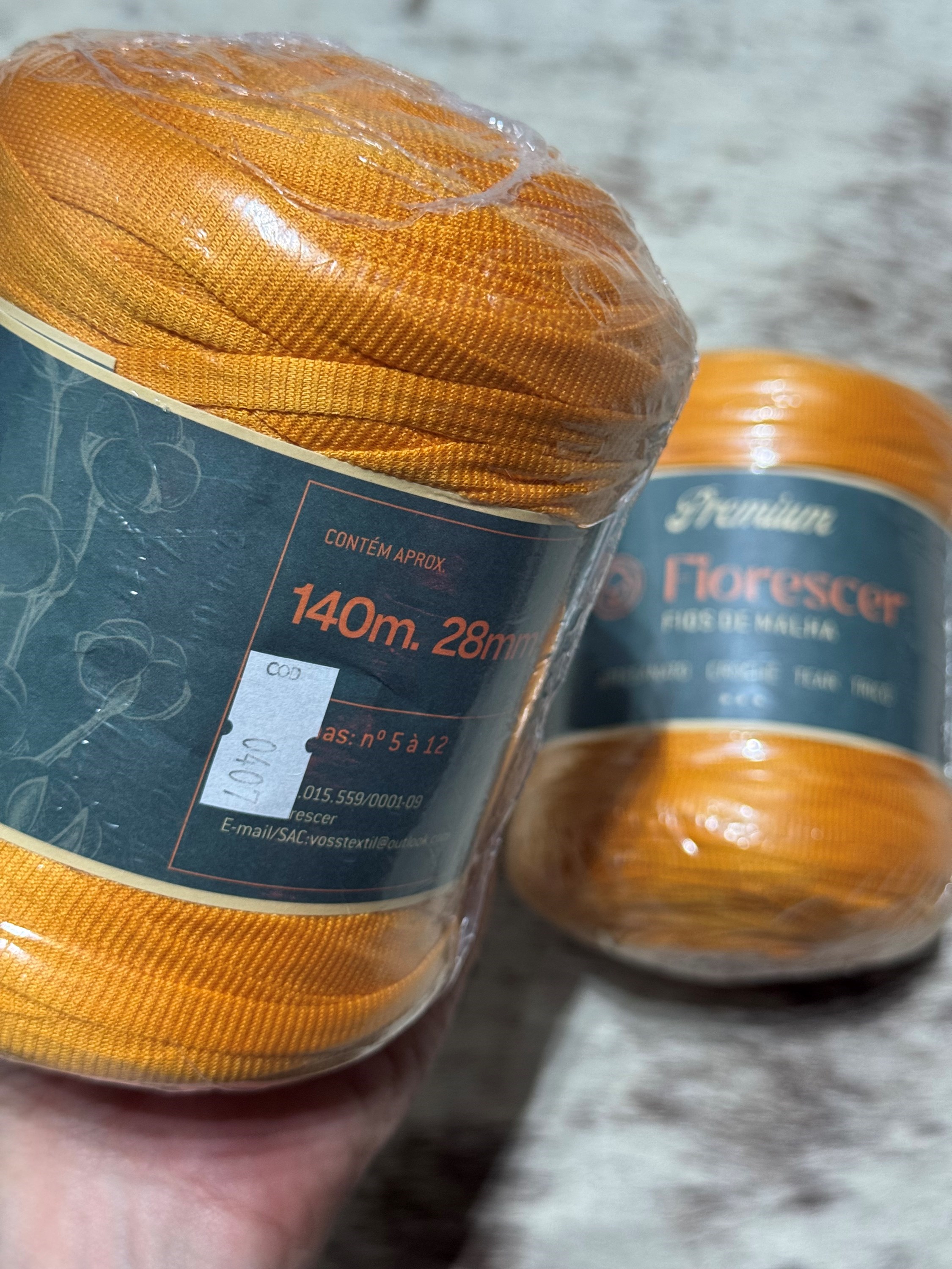 fio de malha premium Fiorescer 28mm