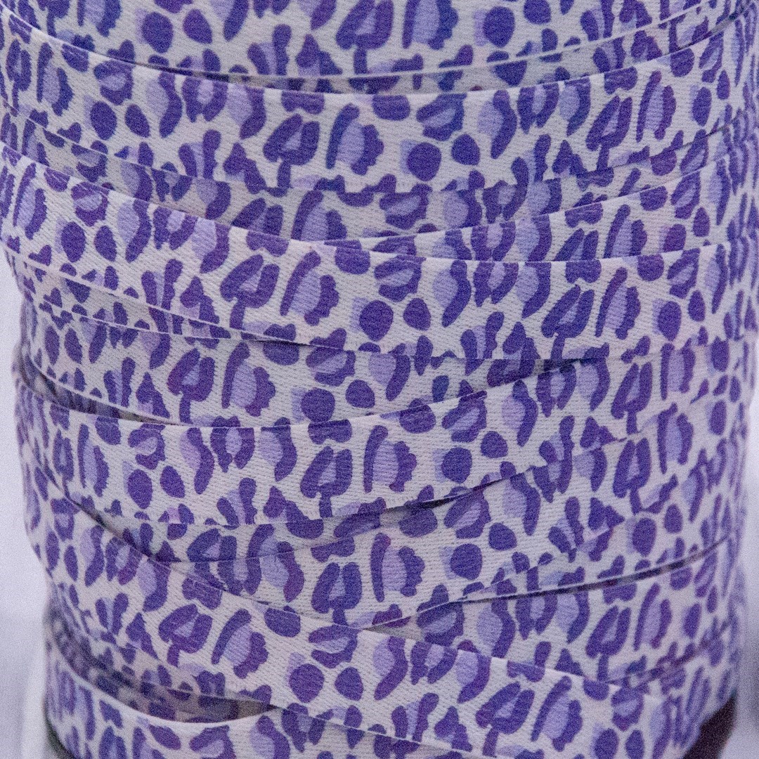 Elástico Alça Onça Lilás - 11mmx25m