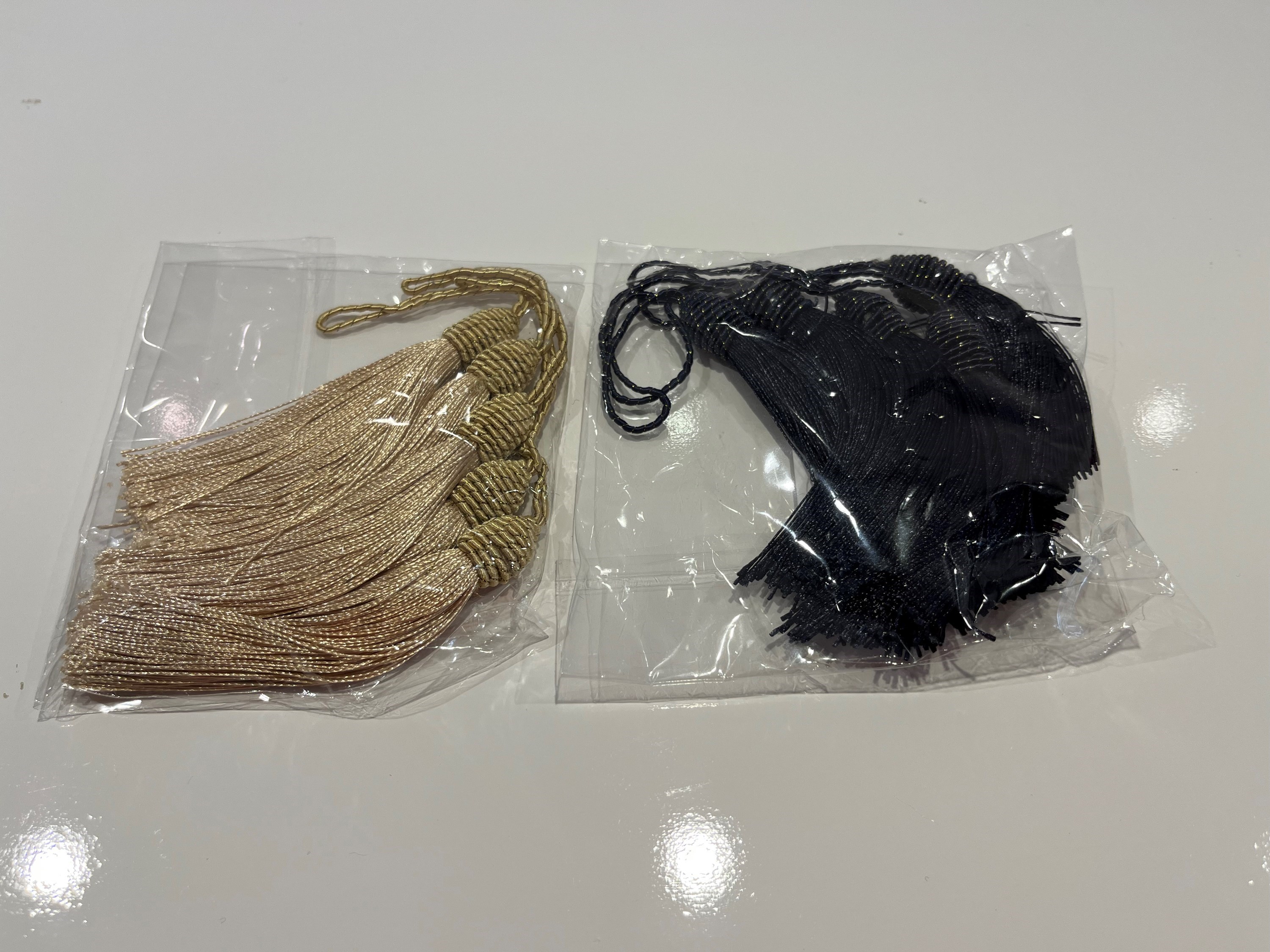 Tassel com franja seda