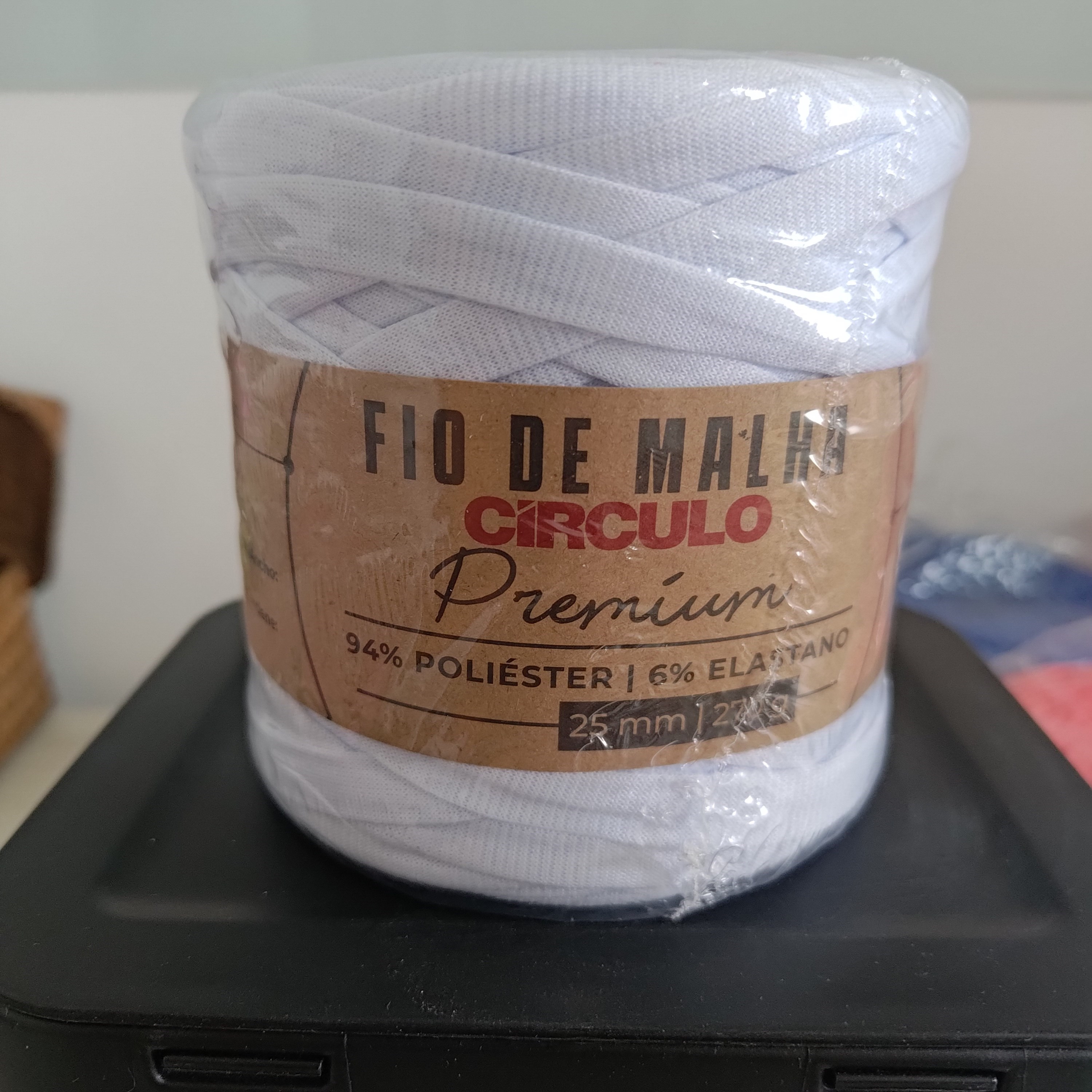 Fio de malha Circulo Premium Branco