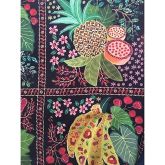 VISCOSE ECOLÓGICA ESTAMPA FRUTAS