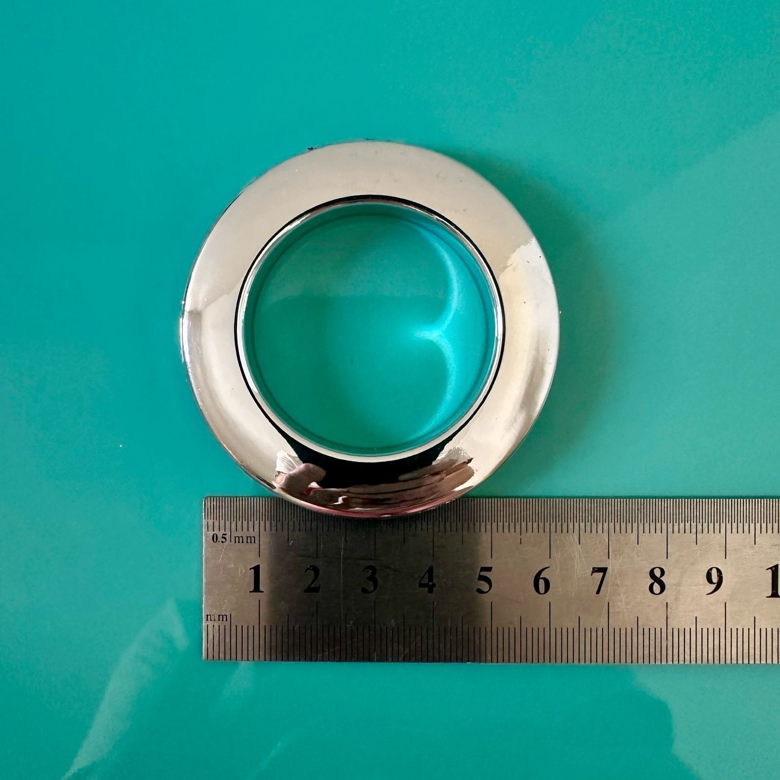 Ilhós Redondo 40mm Cromo