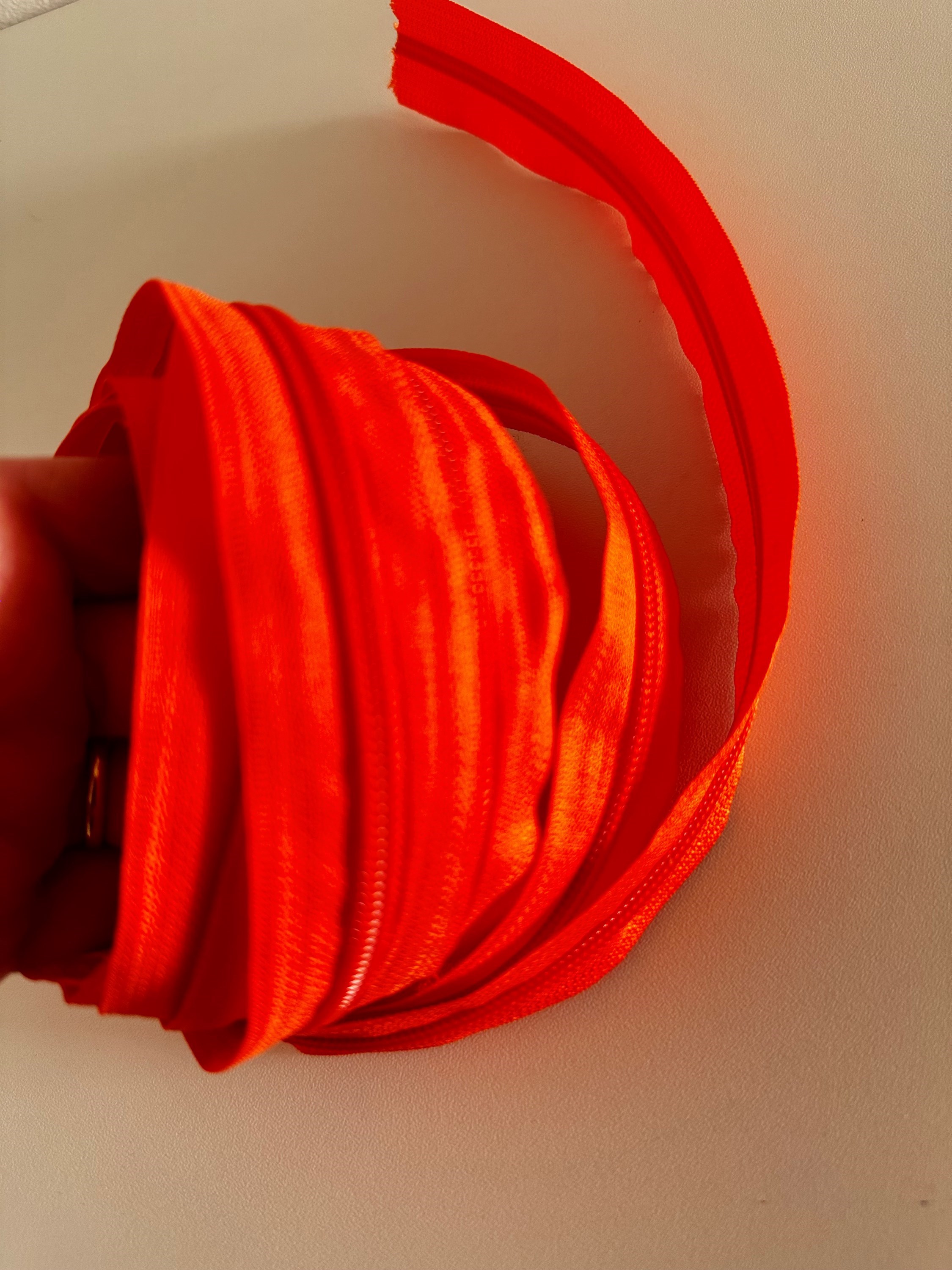 Ziper no. 5 cor laranja