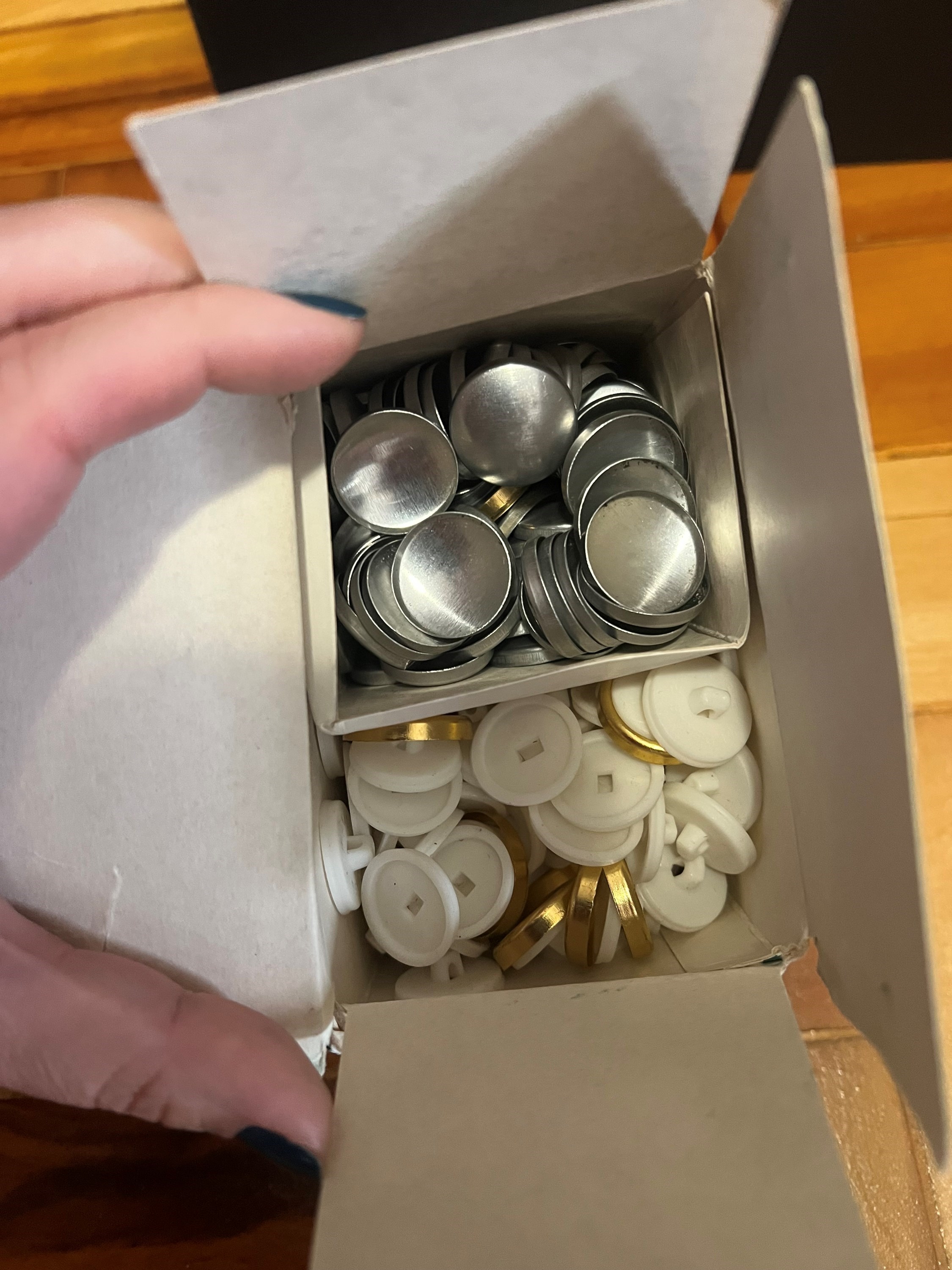 Botão Bombe de Forrar