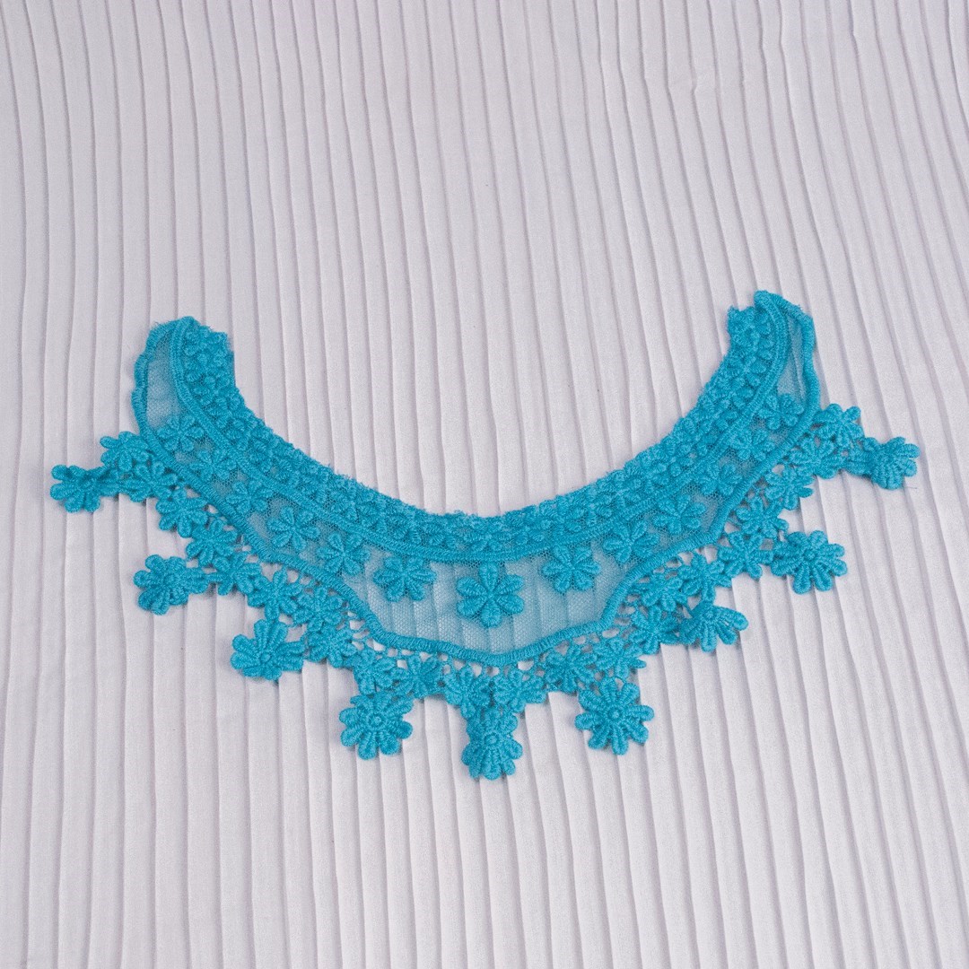Decote Renda Cian - 28x10cm