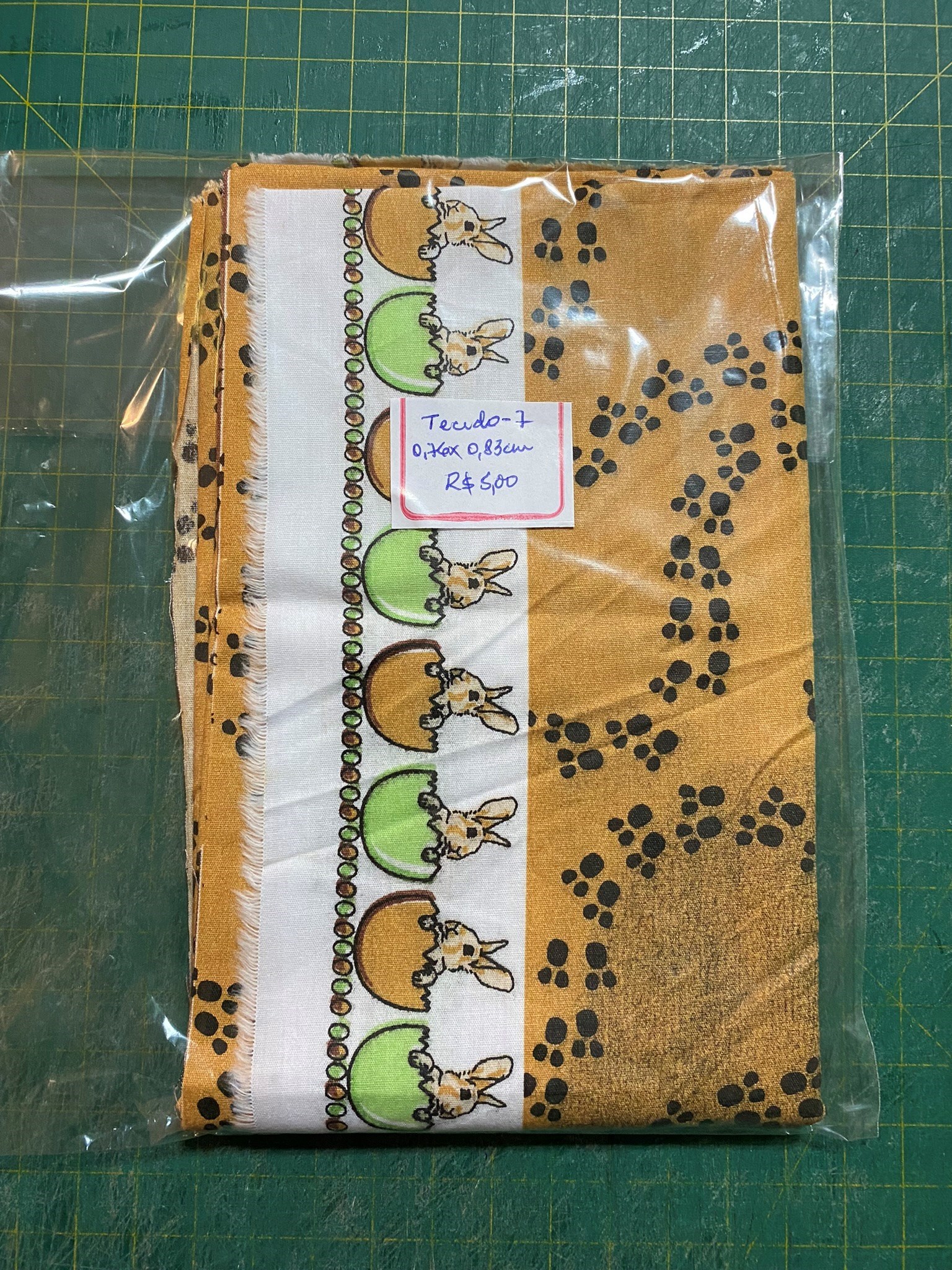 Tecido tricoline páscoa