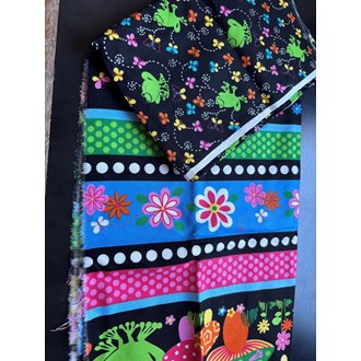 Tecido importado - sapos