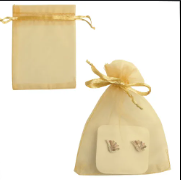 saquinhos de organza - 40 peças