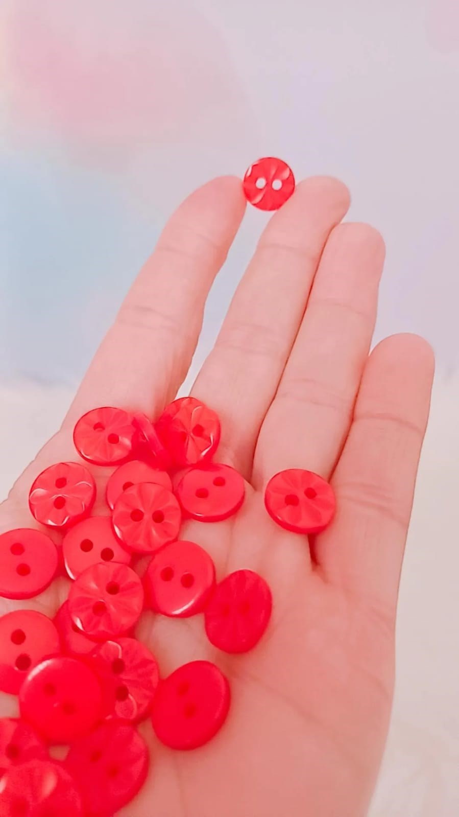 COLEÇÃO CEREJEIRA - kit com 131 botões