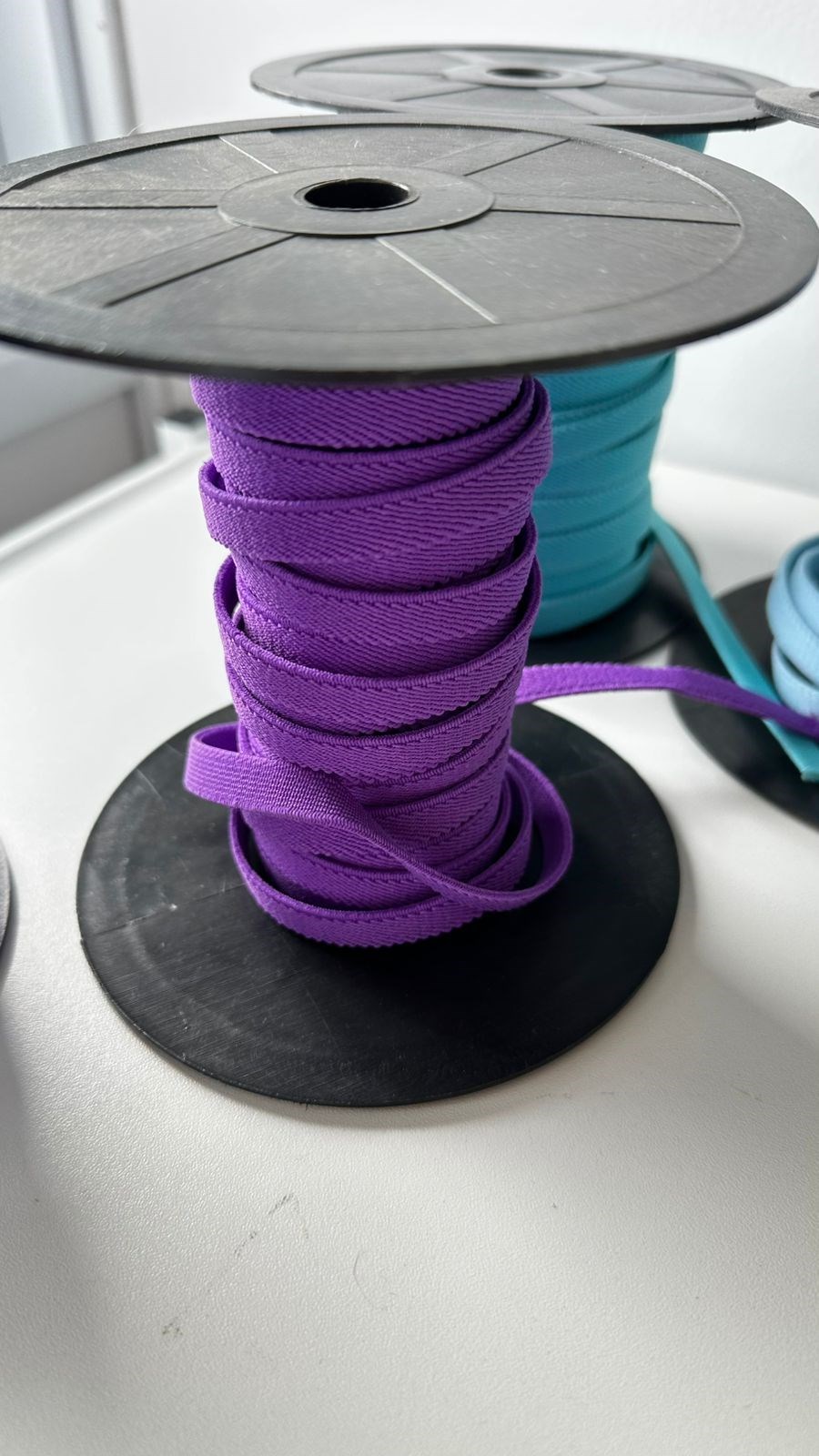 Kit de elásticos chato cores variadas