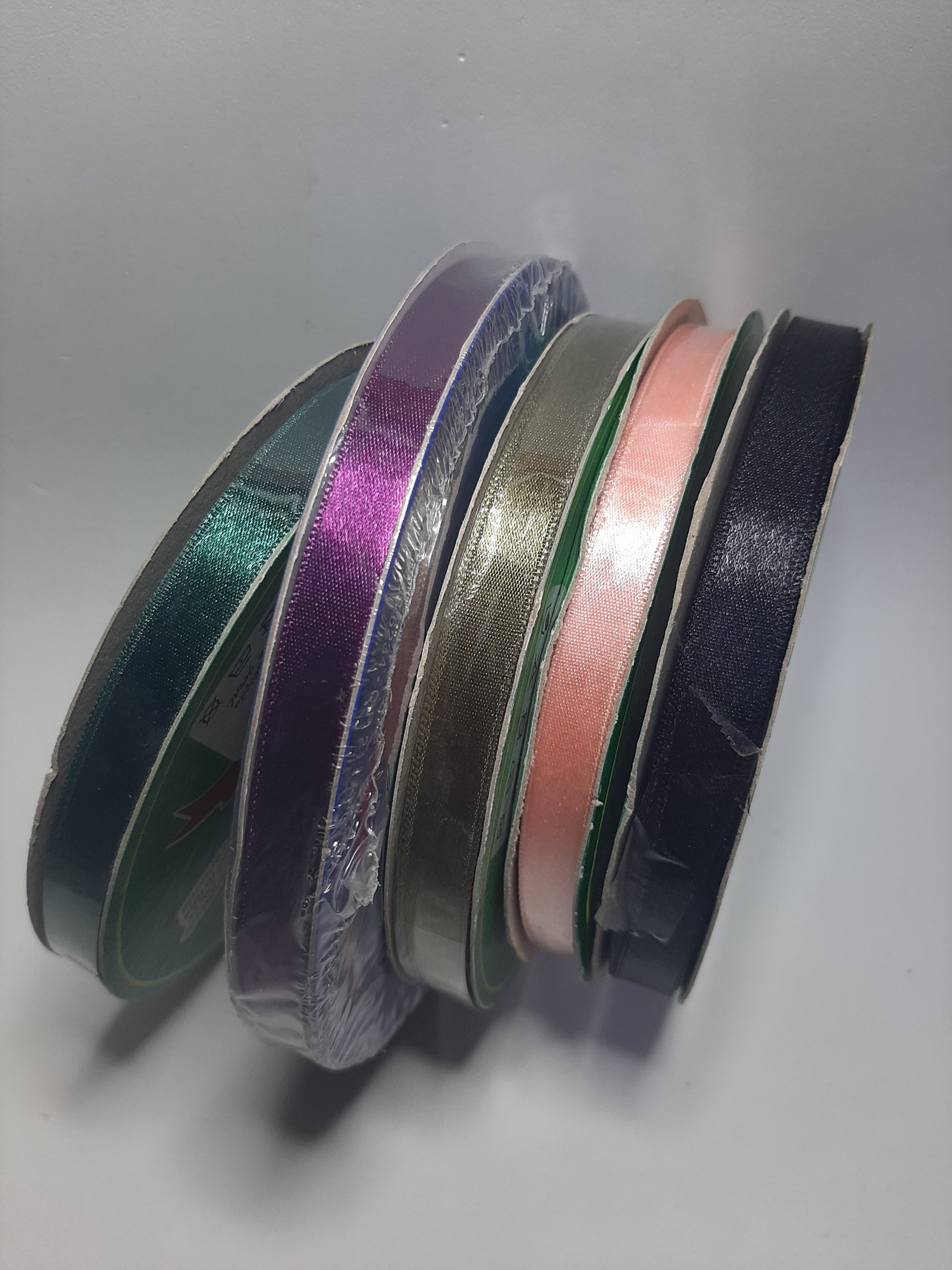 Kit com 5 fitas de cetim n.02