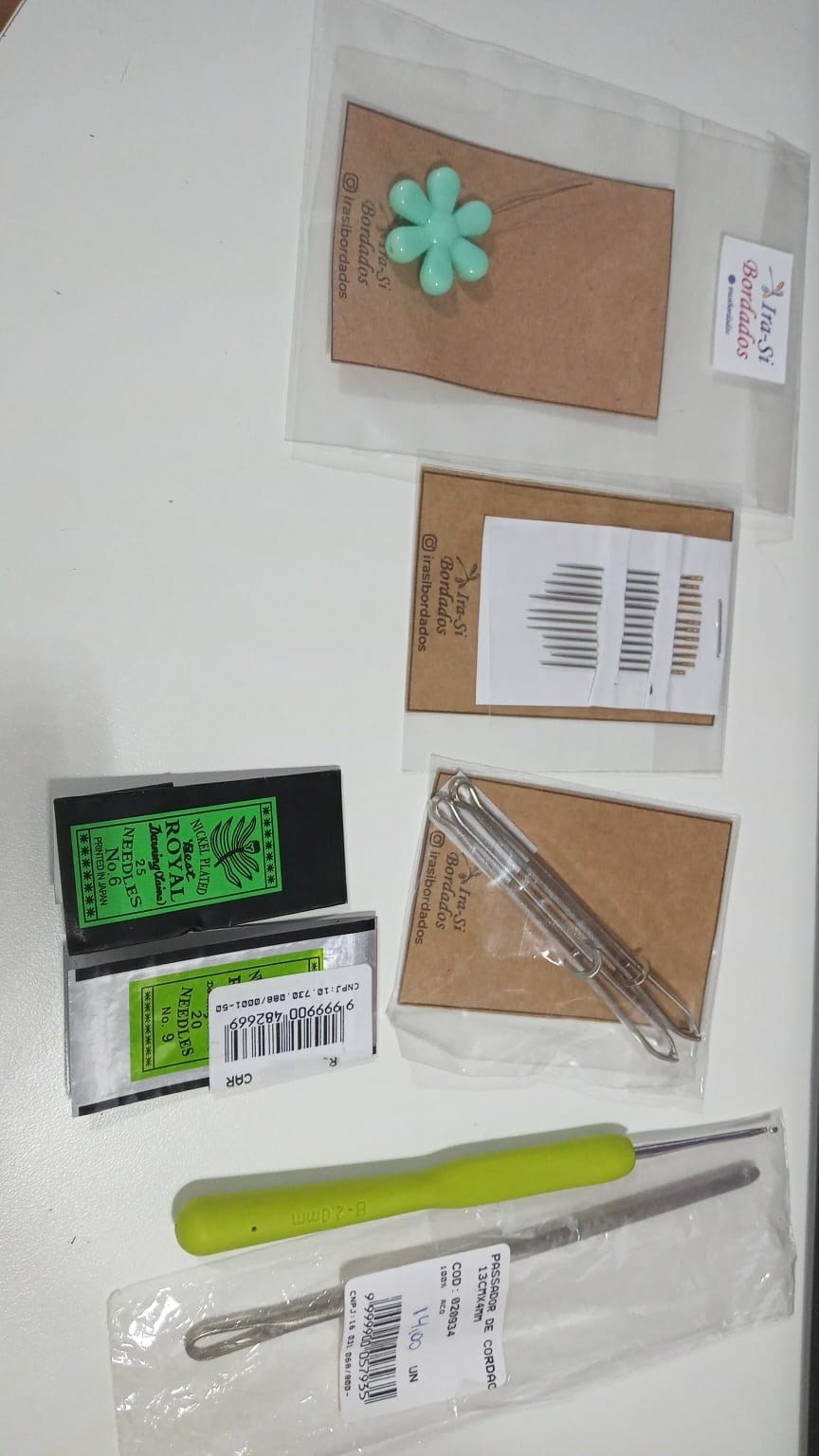 kit acessórios costura 7 peças