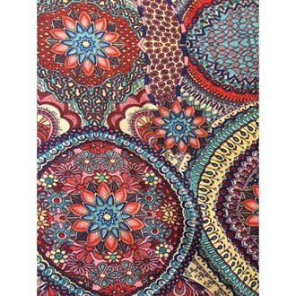 VISCOSE ESTAMPA MANDALA