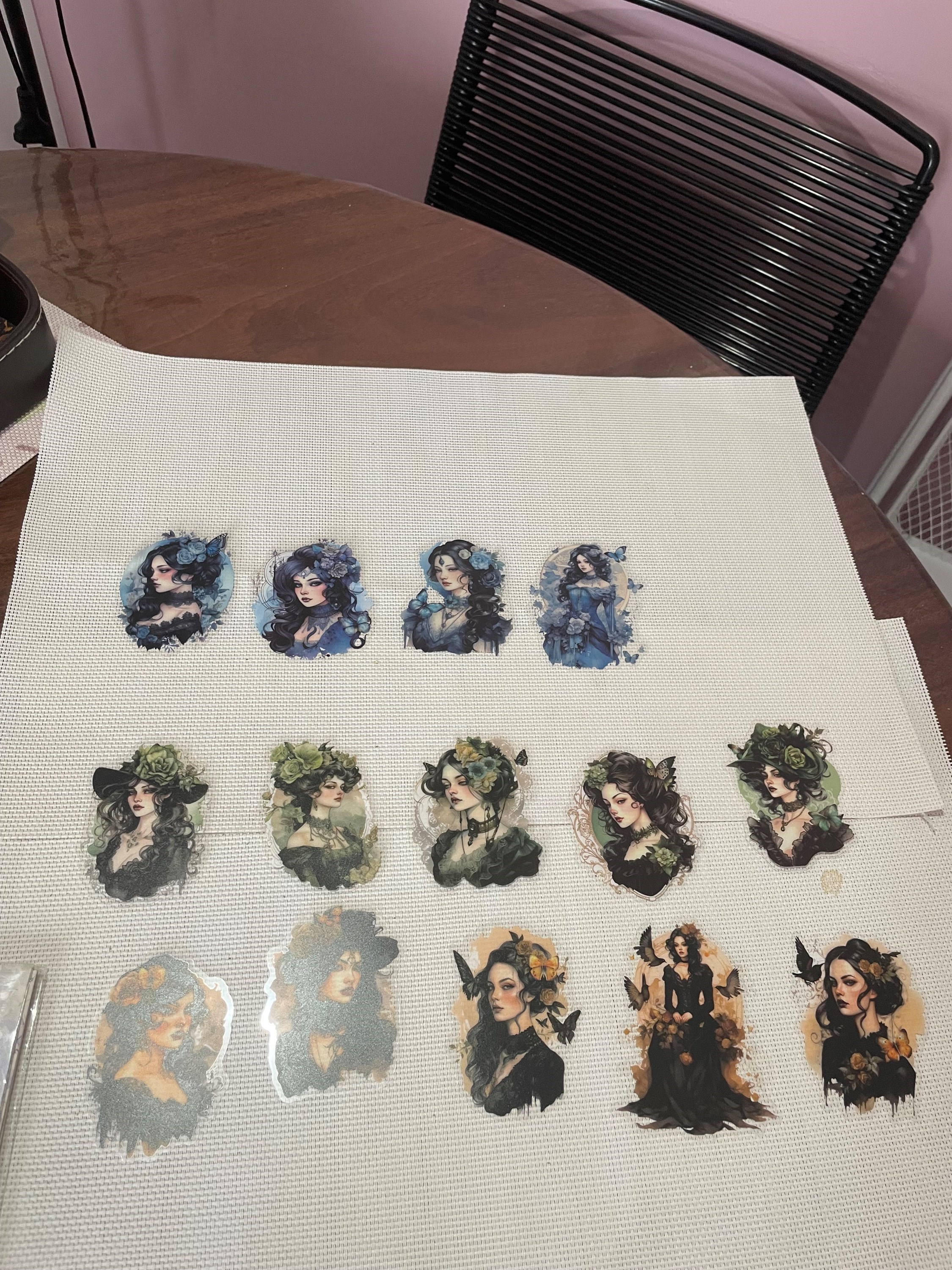 Kit para scrapbook e bullet journal