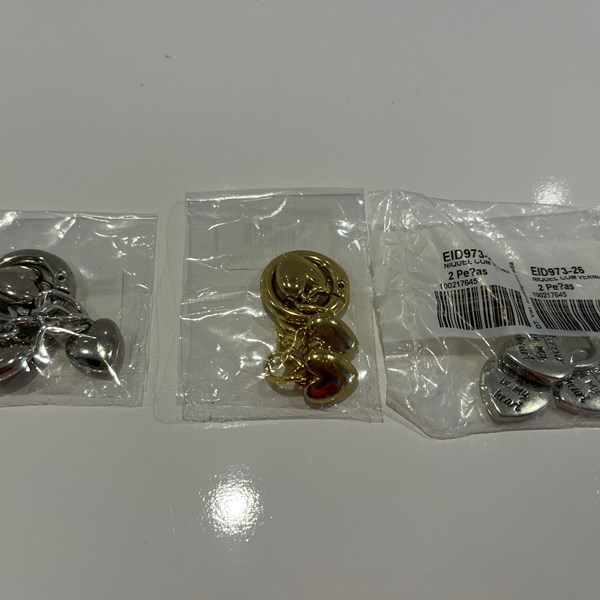 Conjunto de Charmes de metal