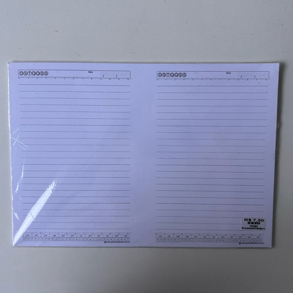 Miolo/Refil de Agenda Permanente 40 fls 90gr