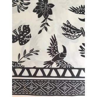 VISCOSE ECOLÓGICA BRANCO PRETO