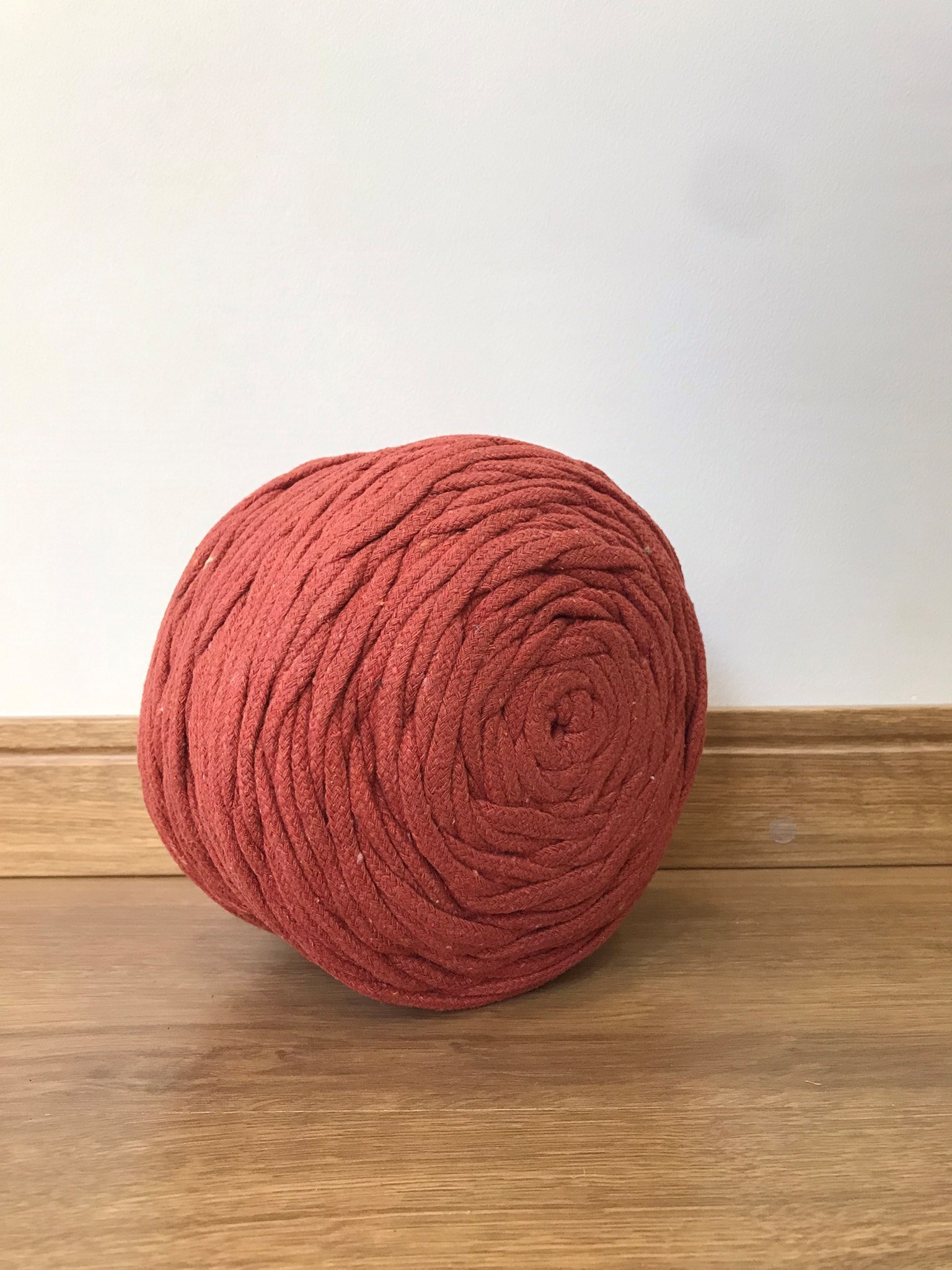 Cordão de algodão trançado