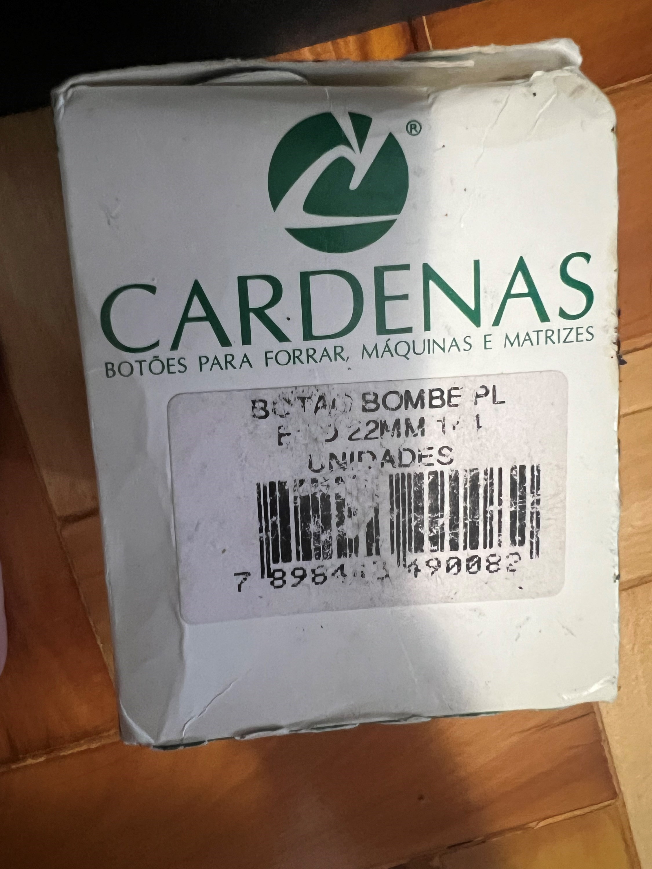 Botão Bombe de Forrar