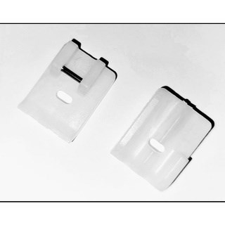 Calcador sapata sapatilha Teflon para aplicar vivo ou cordão de até 5 mm máquina doméstica