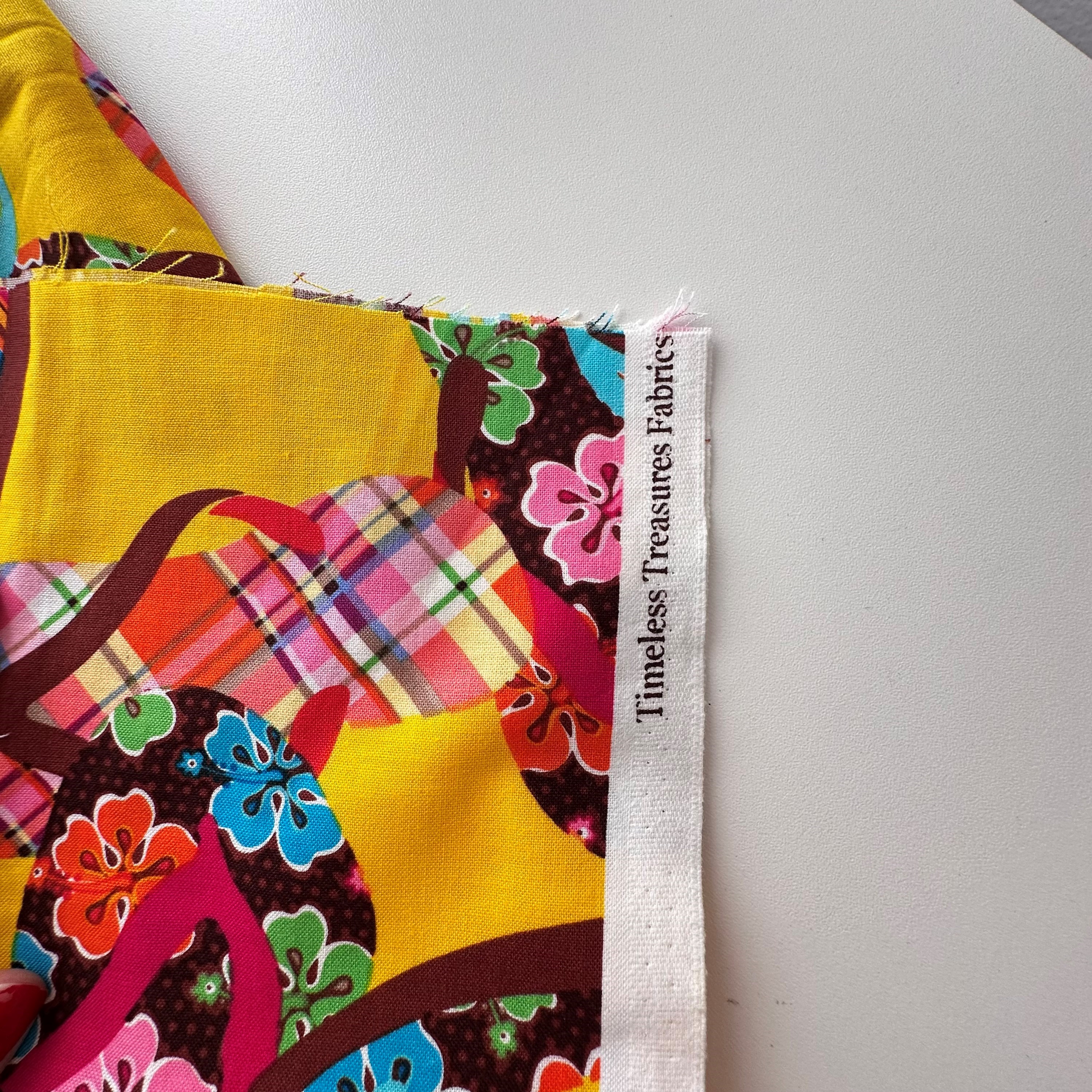 Tecido importado Havaianas