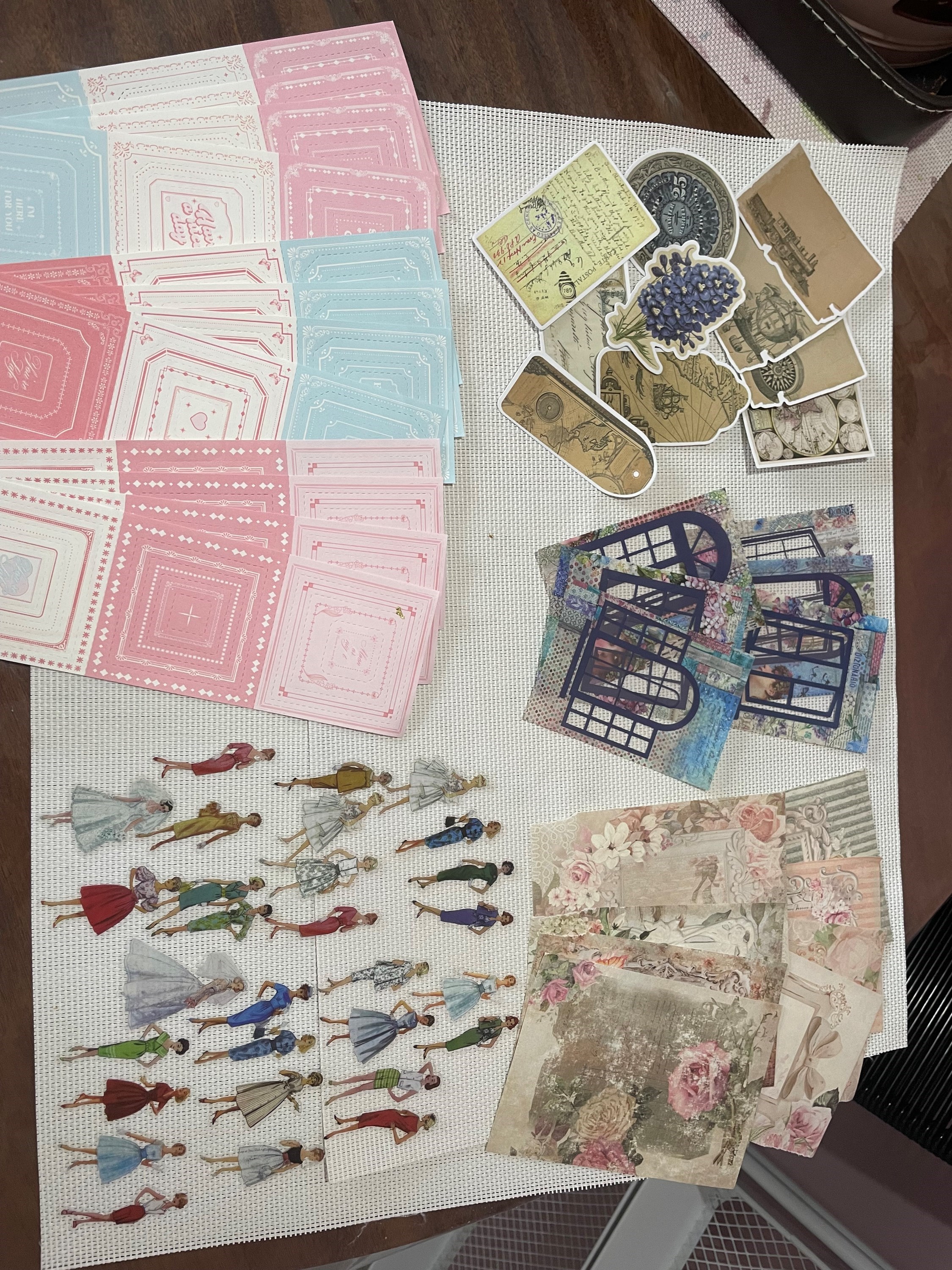 Kit para scrapbook e bullet journal