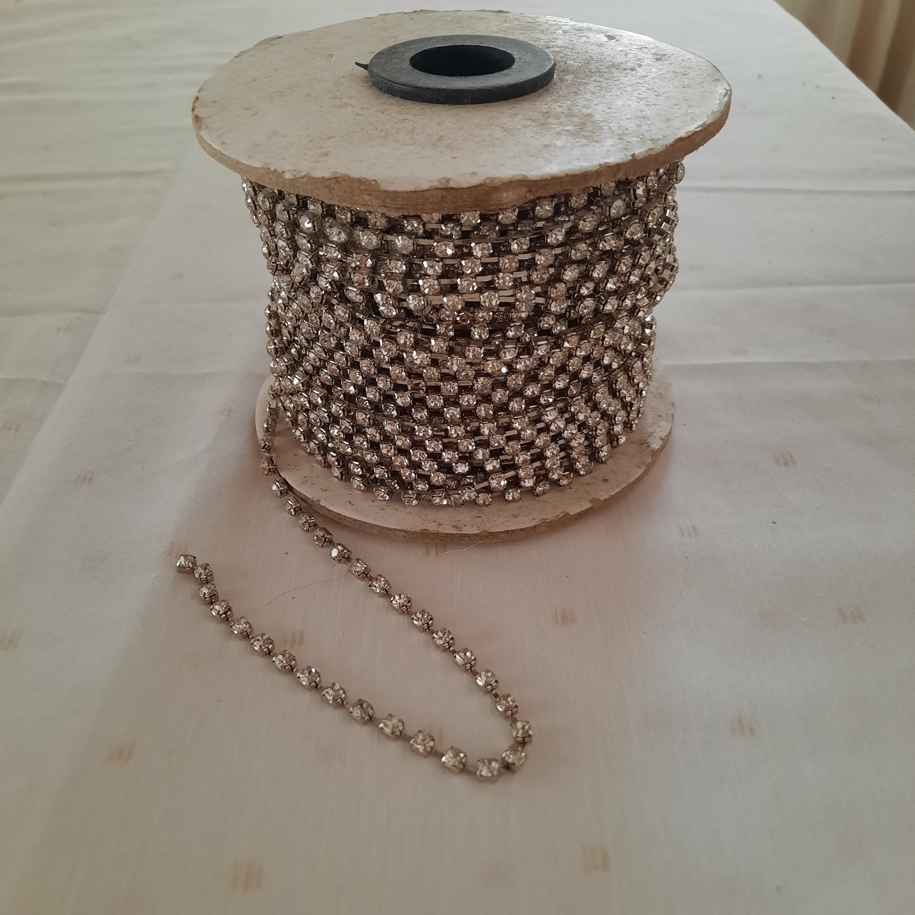 Rolo Strass Cristal 