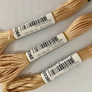 Kit 3 meadas linha Anchor Mouliné - cor 368