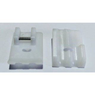 Calcador sapata sapatilha Teflon para aplicar vivo ou cordão de até 5 mm máquina doméstica